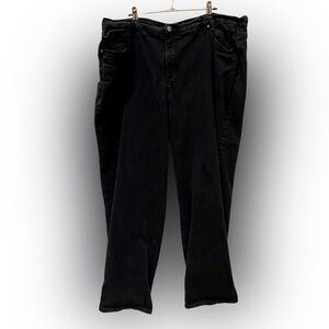 Gloria Vanderbilt “Amanda” Full-Length Black Denim Jeans